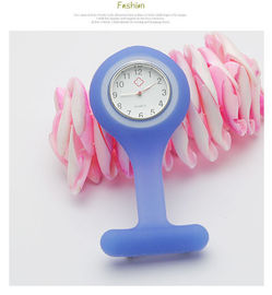 2013 합금 Pin를 가진 새로운 실리콘 간호원 시계, 저항하는 Materals를 가진 Slicone 소맷동 시계
