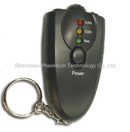 토치 기능을 가진 Keychain 음주 측정기 디지털 방식으로 흡입 알콜 검사자