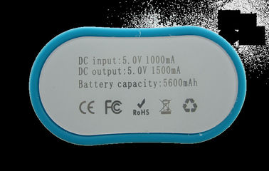 4400mah 실린더 Samsung 은하 주를 위한 재충전용 USB 휴대용 힘 은행