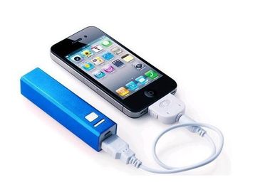 보편적인 립스틱 이동 전화/iPod를 위한 소형 힘 은행 2600mah
