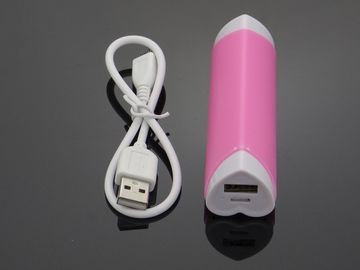 심혼 모양 립스틱 USB 다채로운 Iphone/iPod를 위한 휴대용 힘 은행
