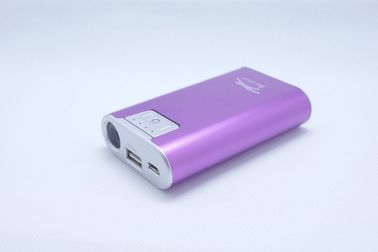 디지탈 카메라 금속 USB LED 토치를 가진 휴대용 힘 은행 6600mAh