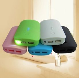 6600mAh Iphone/Samsung/노키아를 위한 재충전용 USB Li 이온 힘 은행