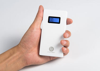 재충전용 LCD 힘 은행 백색 색깔, 5000mah 힘 은행 외부 건전지