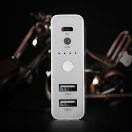 조밀한 외부 USB 힘 은행 10400MAH, Li - 스마트폰를 위한 이온 힘 은행