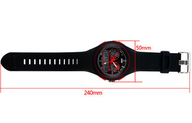 매시 차임을 가진 Round Multifunction 아날로그 Digital 숙녀 손목 시계