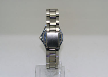 둥근 Metal Strap Watch 일본 합금 상자 숙녀 아날로그 운동 3 눈은 디자인합니다