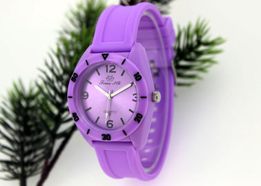 39MM x 39 MM 실리콘 결박을 가진 사춘기 일본 운동 석영 시계