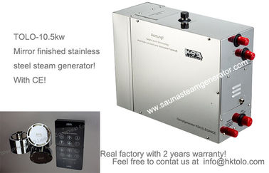 증기 발전기 10.5kw 400v를 고열 치료를 위한 3개 단계/사우나 증기 발전기 증발하십시오