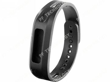 실리콘 소맷동을 가진 보수계 잠 추적자 Bluetooth 시계 팔찌