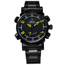 WH-1101B2 아날로그 디지털 방식으로 발광 다이오드 표시 남자의 스포츠 석영 손목 육군 시계